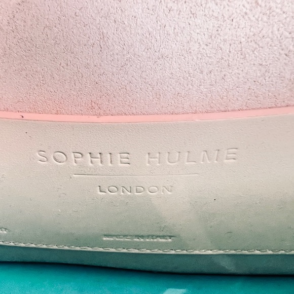 Sophie Hulme Exclusive Pink Nano Milner Crossbody Bag - Picture 9 of 9